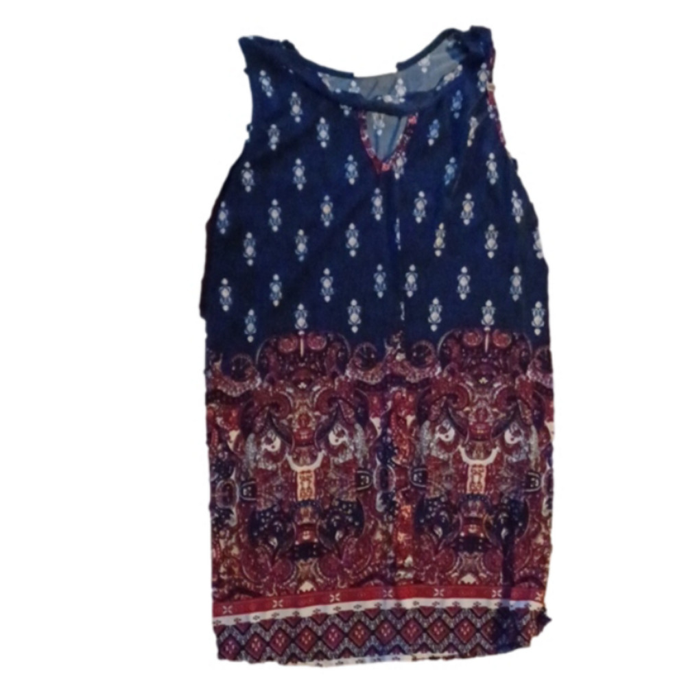 RUE JUJU WOMENS BLOUSE, SIZE MEDIUM.